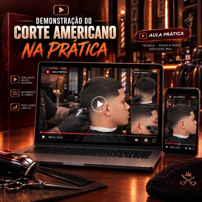 Demonstração do Corte Americano na Prática