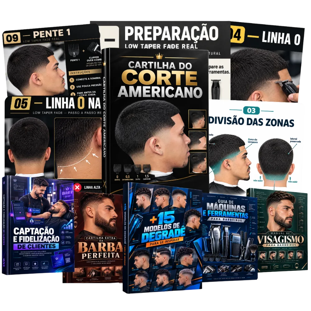Cartilha do Corte Americano e sete bônus inclusos